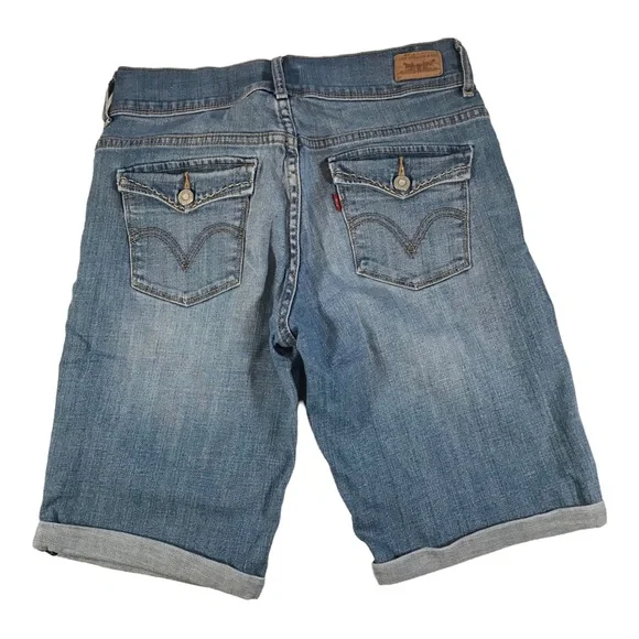 Levi’s 515 Bermuda Shorts Denim - Picture 2 of 7